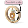 Hochet rond en bois personnalisé LION - TRIXIE