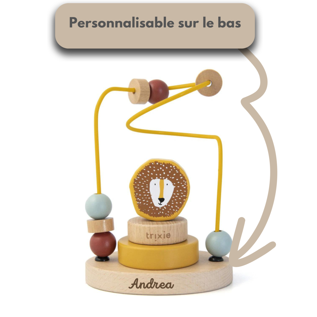 Puzzle En Bois Rotatif Et Labyrinthe à Bille – Jeu De Mémoire Pour Seniors – Stimulation Cognitive – Cadeau Personne âgée