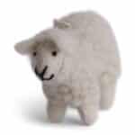 MOUTON BLANC en laine gry and sif