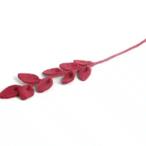 Petite branche avec feuilles rouges - Gry & Sif