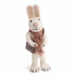 LAPIN ECHARPE ROSE en laine gry and sif