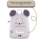 Sac à dos animal souris pour rentrée école ou crèche