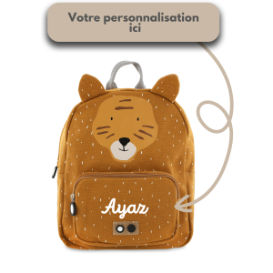 Sac à dos animal tigre pour lé crèche ou l'école