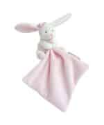 DOUDOU LAPIN EN BOITE FLEUR ROSE 5