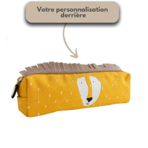 Trousse animal lion pour la rentrée école enfant