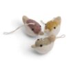 Ensemble 3 oiseaux pastel  Gry & Sif