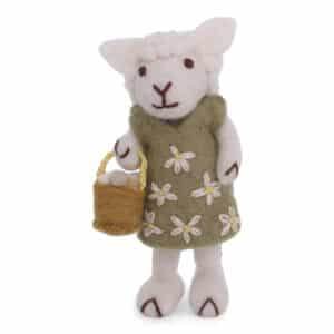 decoration mouton en laine gry and sif