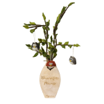 Vase en bois fete des mamies