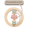 Hochet chat, cat, jouet pour bébé