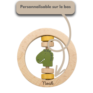 Hochet dino, jouet pour bébé