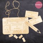 Pancarte en bois personnalisé