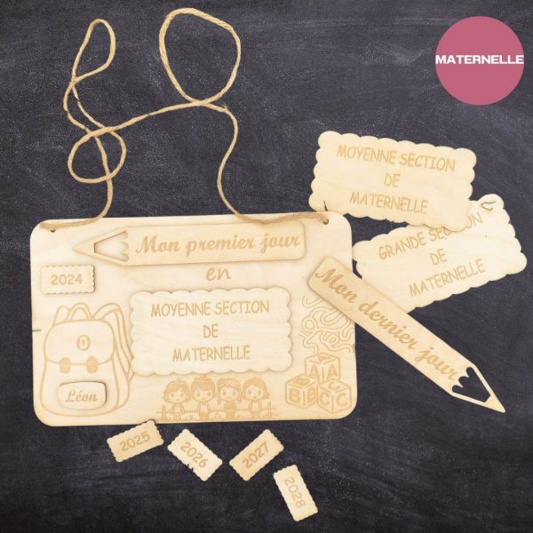 Pancarte en bois personnalisé