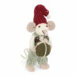 Souris-avec-cadeau-de-noel-vert-gry-and-sif