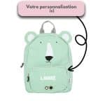 sac à dos personnalisé enfant Trixie-ours polaire