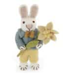 Lapin-blanc-pure-laine-costume-jonquille