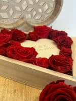 Boite roses éternelles