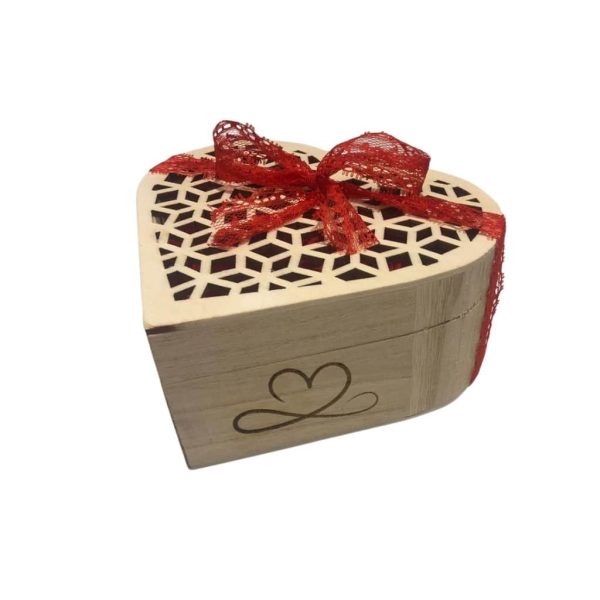 Coeur en bois personnalisé
