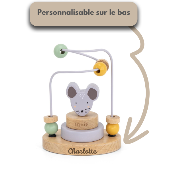 Labyrinthe animal souris à personnalisé jeu pour bébé
