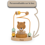 Labyrinthe jeu bébé à personnalisé, animal tigre