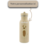 Gourde Mr. Dog chien 500 ml personnalisé prénom