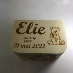 Valisette Naissance Personnalisée