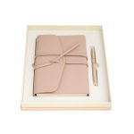 Coffret CACHAREL stylo et carnet rose