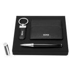 Parure HUGO BOSS Black (stylo roller, porte-clefs & porte-cartes) Zoom