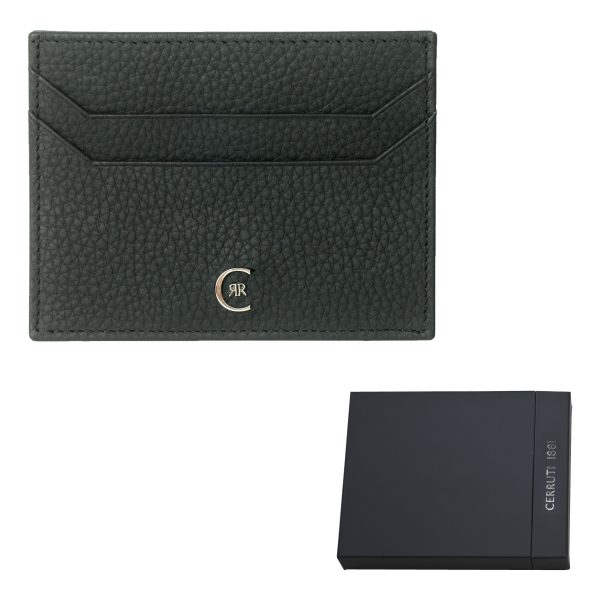 Cadeau porte cartes à personnaliser haut de gamme, CERRUTI