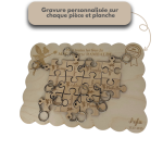 Planche personnalisée puzzle