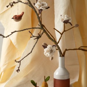 Décoration avec oiseaux en laine Gry and Sif