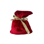 Pochon velours rouge