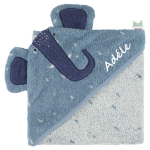 Cape de bain mr elephant Trixie baby personnalisé