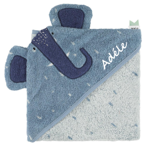 Cape de bain mr elephant Trixie baby personnalisé