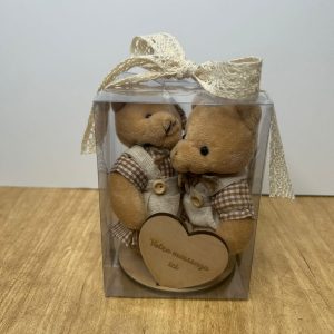 étui transparent nounours portes clés