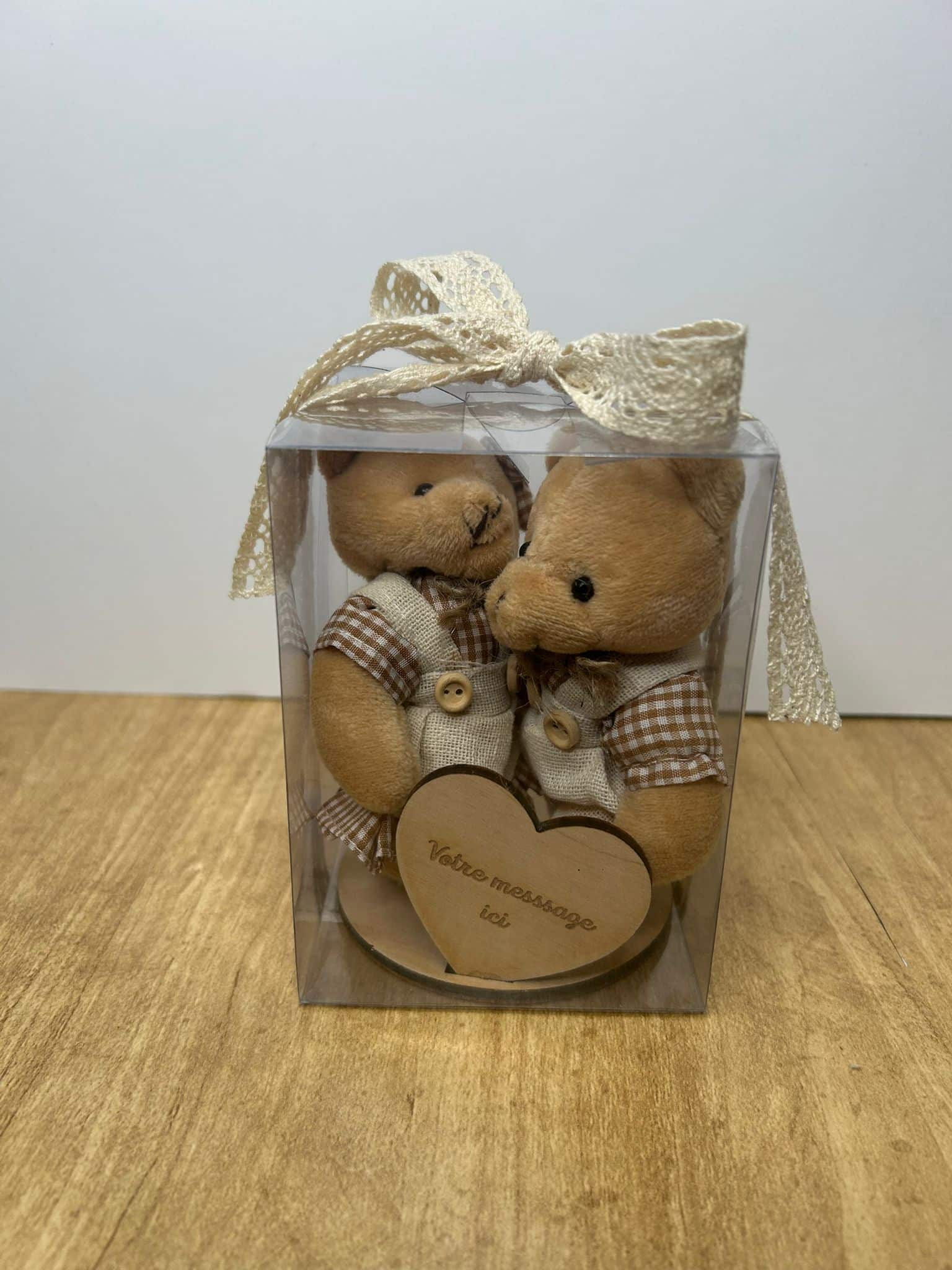 Nounours étui transparent étui transparent nounours portes clés