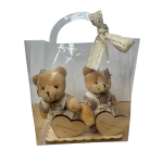 Pochon portes clé socle rectangle