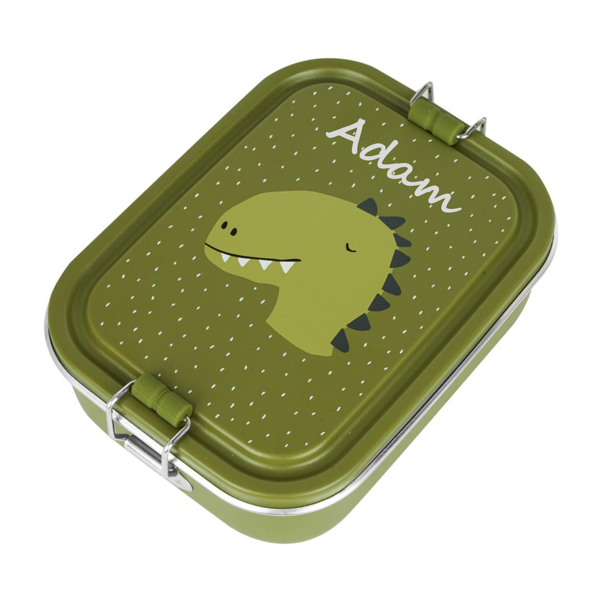 Boite à gouter gravée personnalisée prénom Boîte à goûter personnalisée prénom enfant pour petit repas