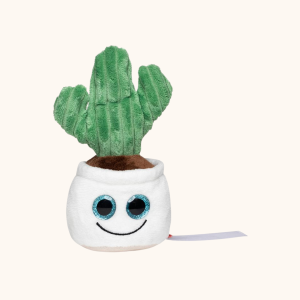 Peluche nettoyeur d'écran personnalisée Cactus MBW avec étiquette personnalisable